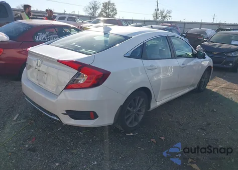 2019 Honda Civic Ex from USA, damaged, VIN 19XFC1F35KE014026